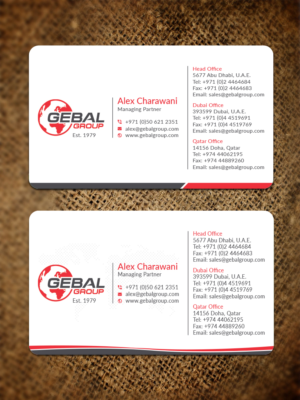 Business Card Design by Bold Pixels for this project | Design: #21761620