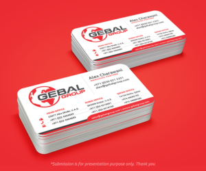 Business Card Design by SimbaLeo for this project | Design: #21782000