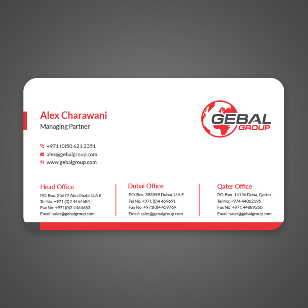 Business Card Design by Uttom 2 for this project | Design #21766651