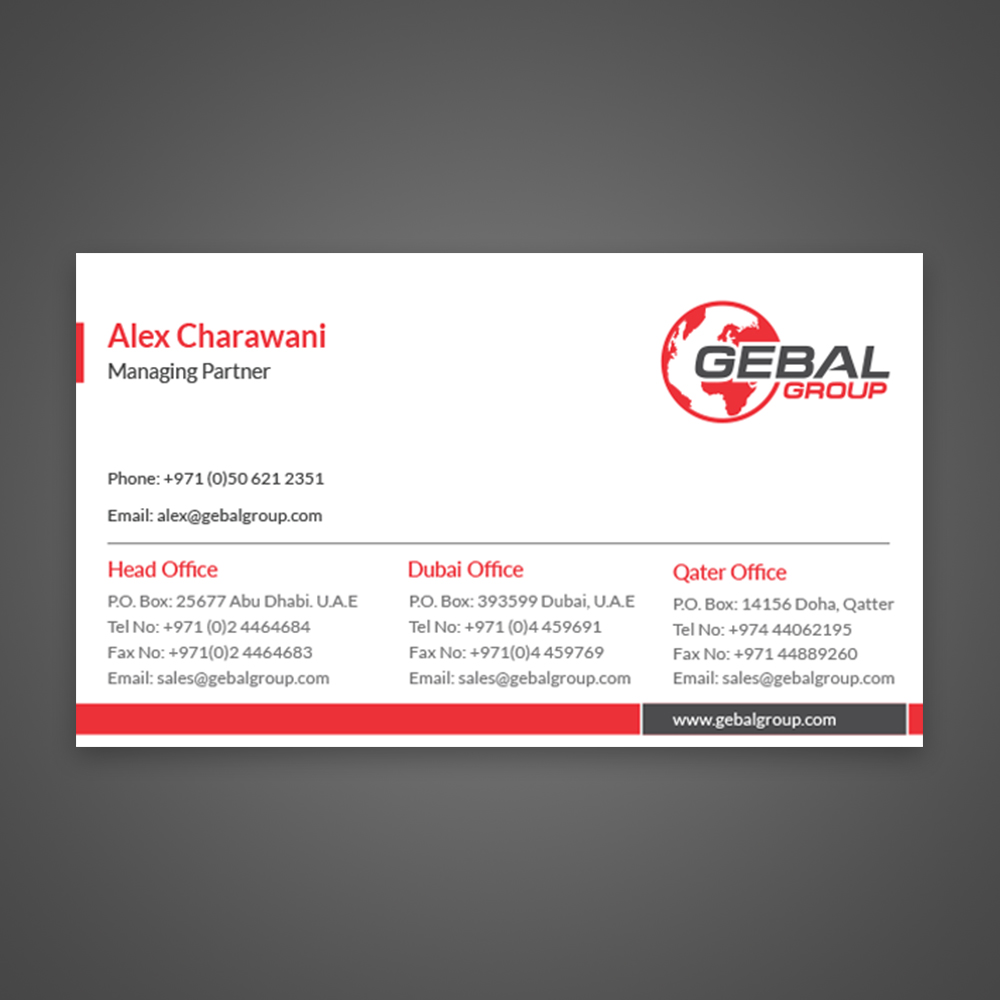 Business Card Design by Uttom 2 for this project | Design #21766652