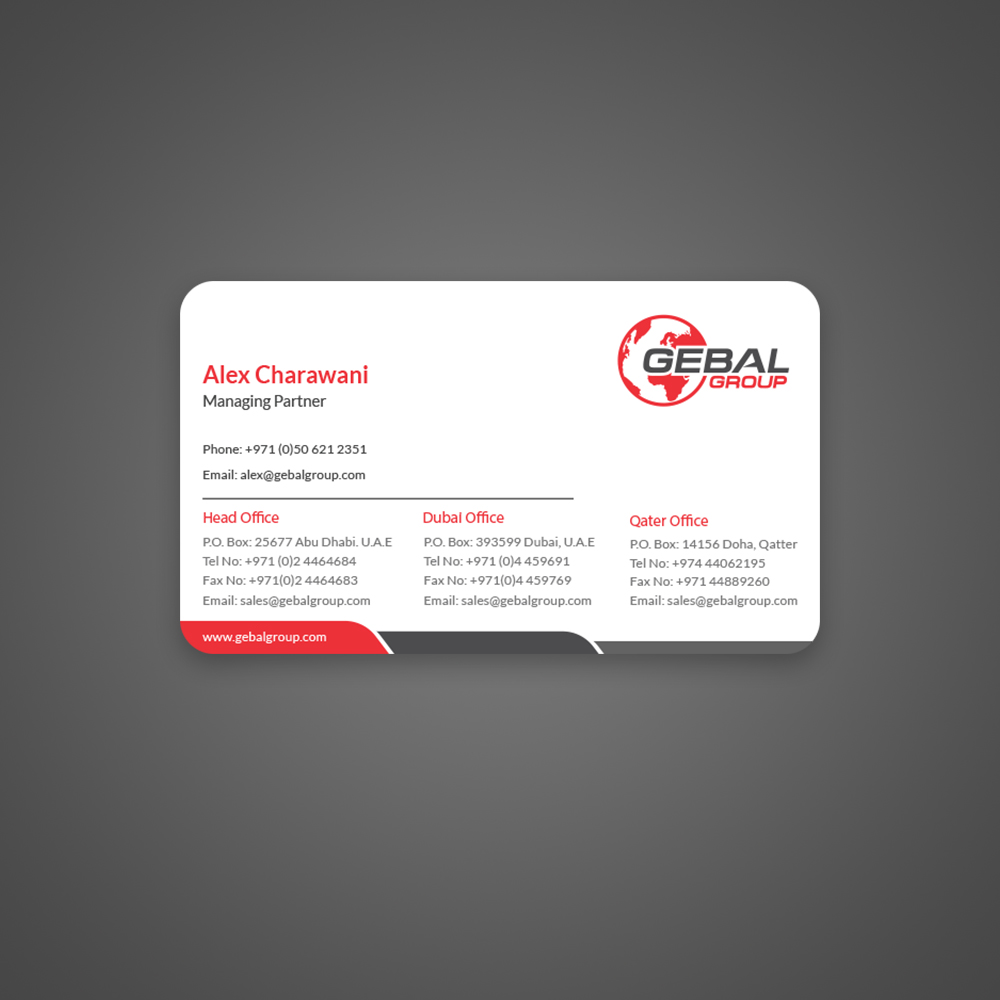 Diseño de Tarjeta de Presentación por Uttom 2 para este proyecto | Diseño #21777840
