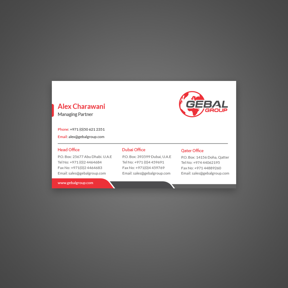 Business Card Design by Uttom 2 for this project | Design #21777841