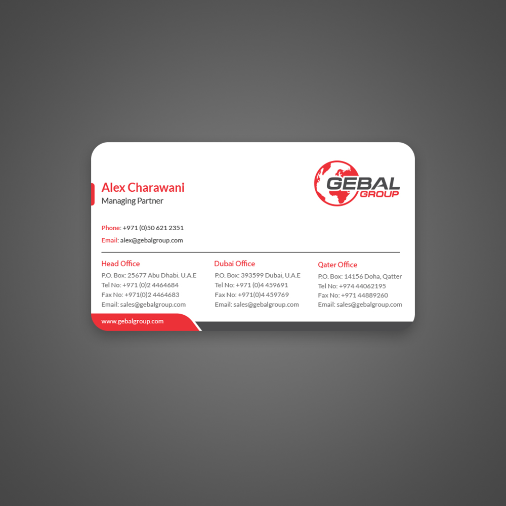 Business Card Design by Uttom 2 for this project | Design #21777843