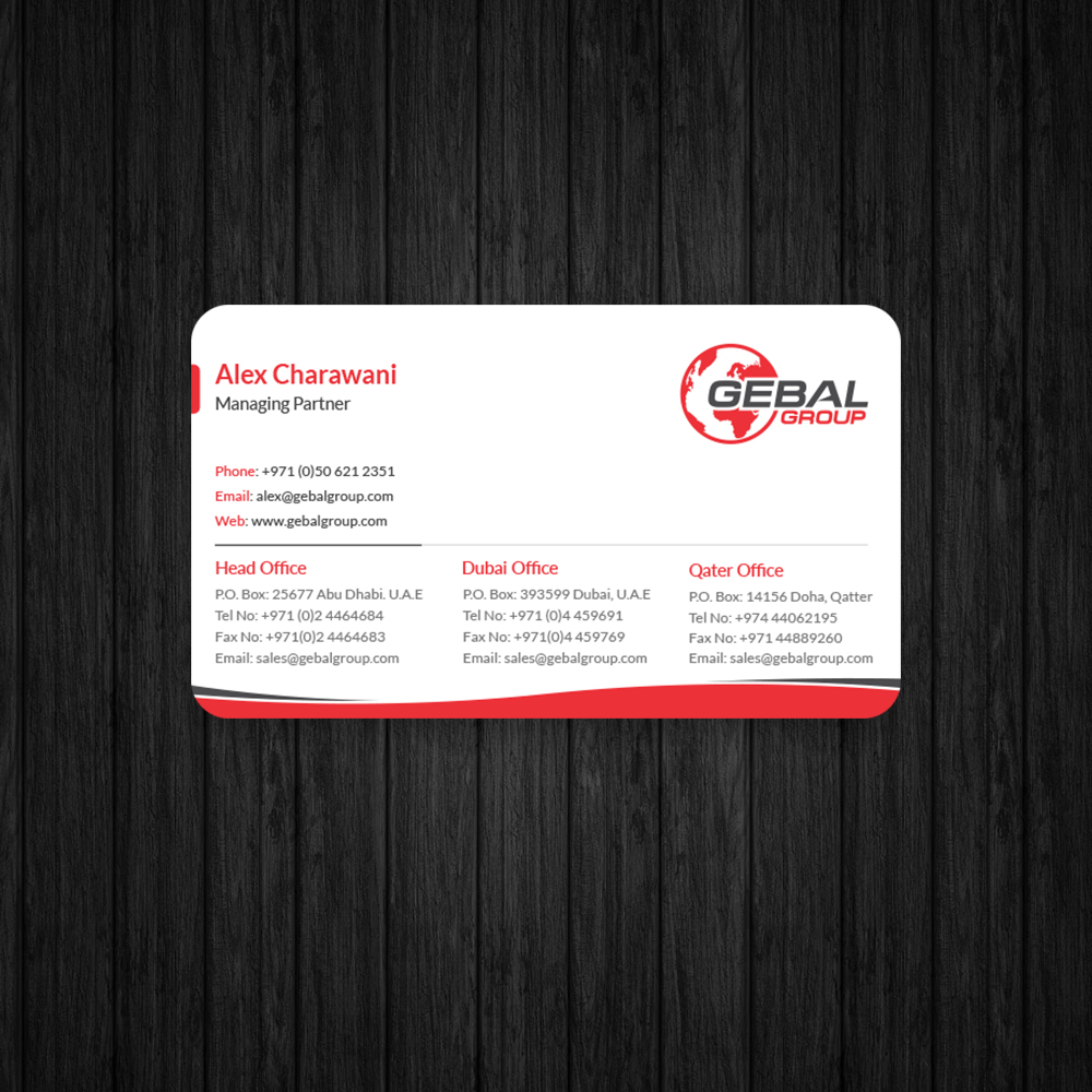 Business Card Design by Uttom 2 for this project | Design #21778040