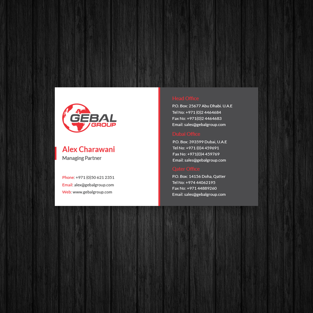 Business Card Design by Uttom 2 for this project | Design #21778041