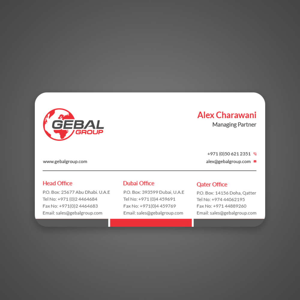 Business Card Design by Uttom 2 for this project | Design #21786038