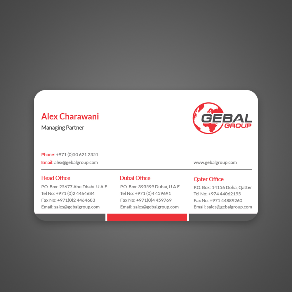 Business Card Design by Uttom 2 for this project | Design #21786039