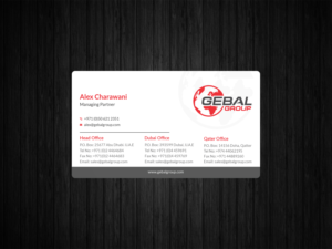 Business Card Design by Uttom 2 for this project | Design: #21795257