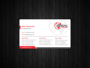 Business Card Design by Uttom 2 for this project | Design: #21795264