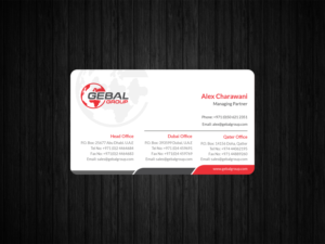 Business Card Design by Uttom 2 for this project | Design: #21795287