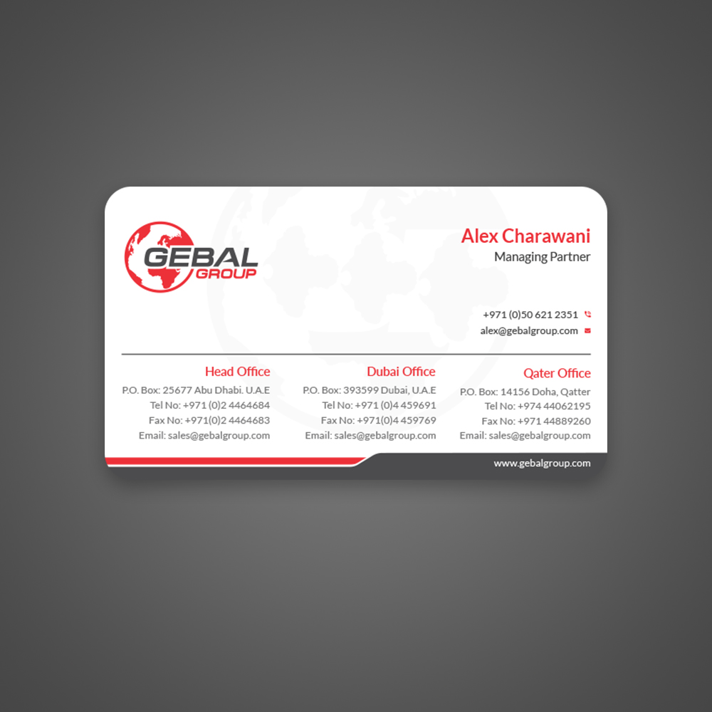 Business Card Design by Uttom 2 for this project | Design #21802847
