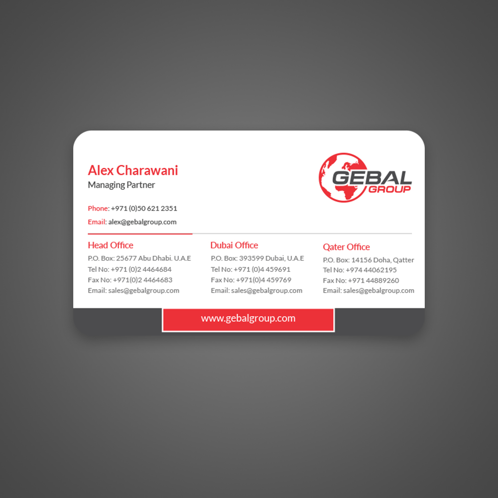 Business Card Design by Uttom 2 for this project | Design #21802861