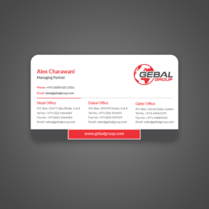 Business Card Design by Uttom 2 for this project | Design: #21802861