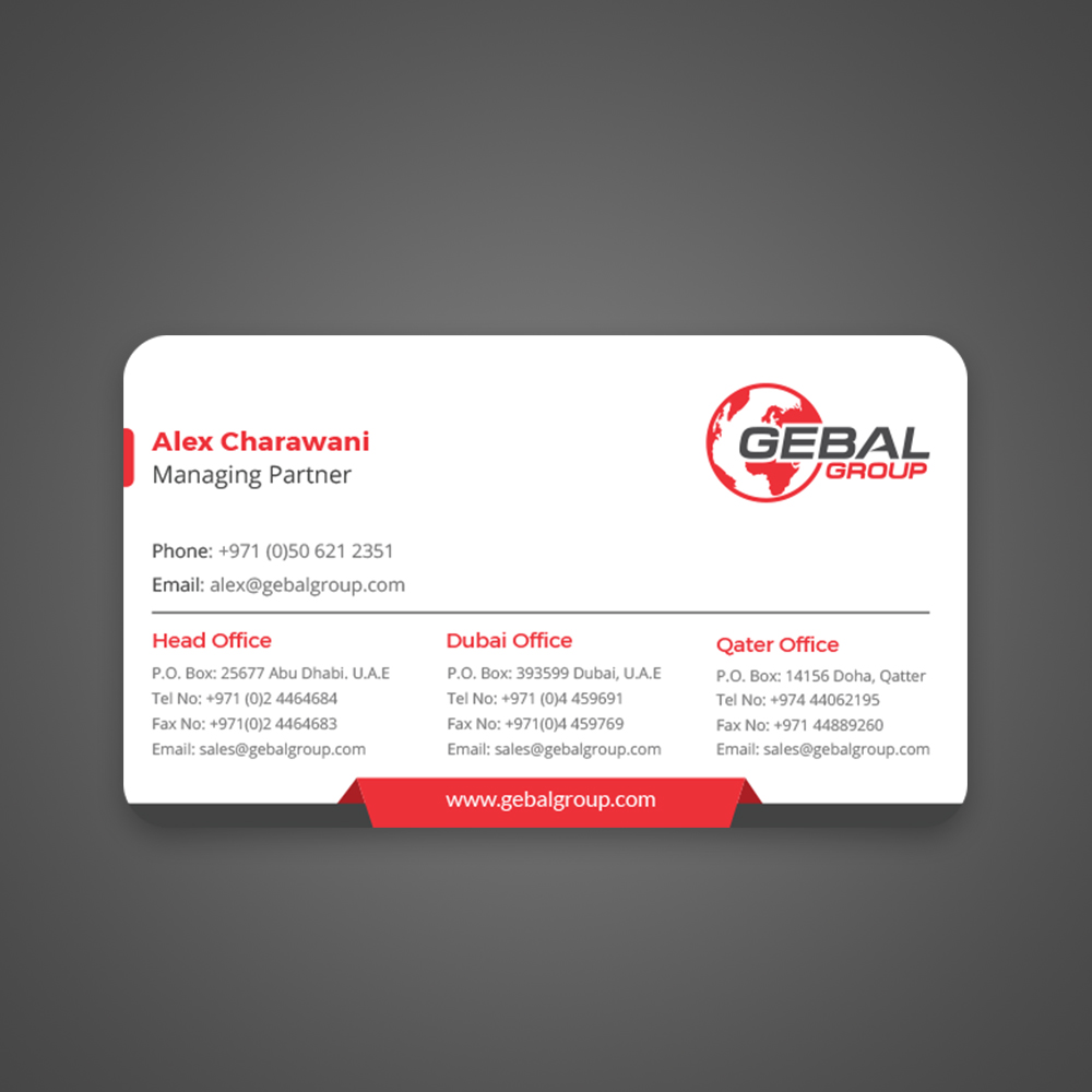 Business Card Design by Uttom 2 for this project | Design #21809783