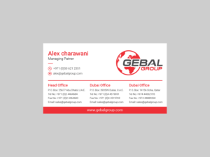 Business Card Design by Ekramul Hossen 2