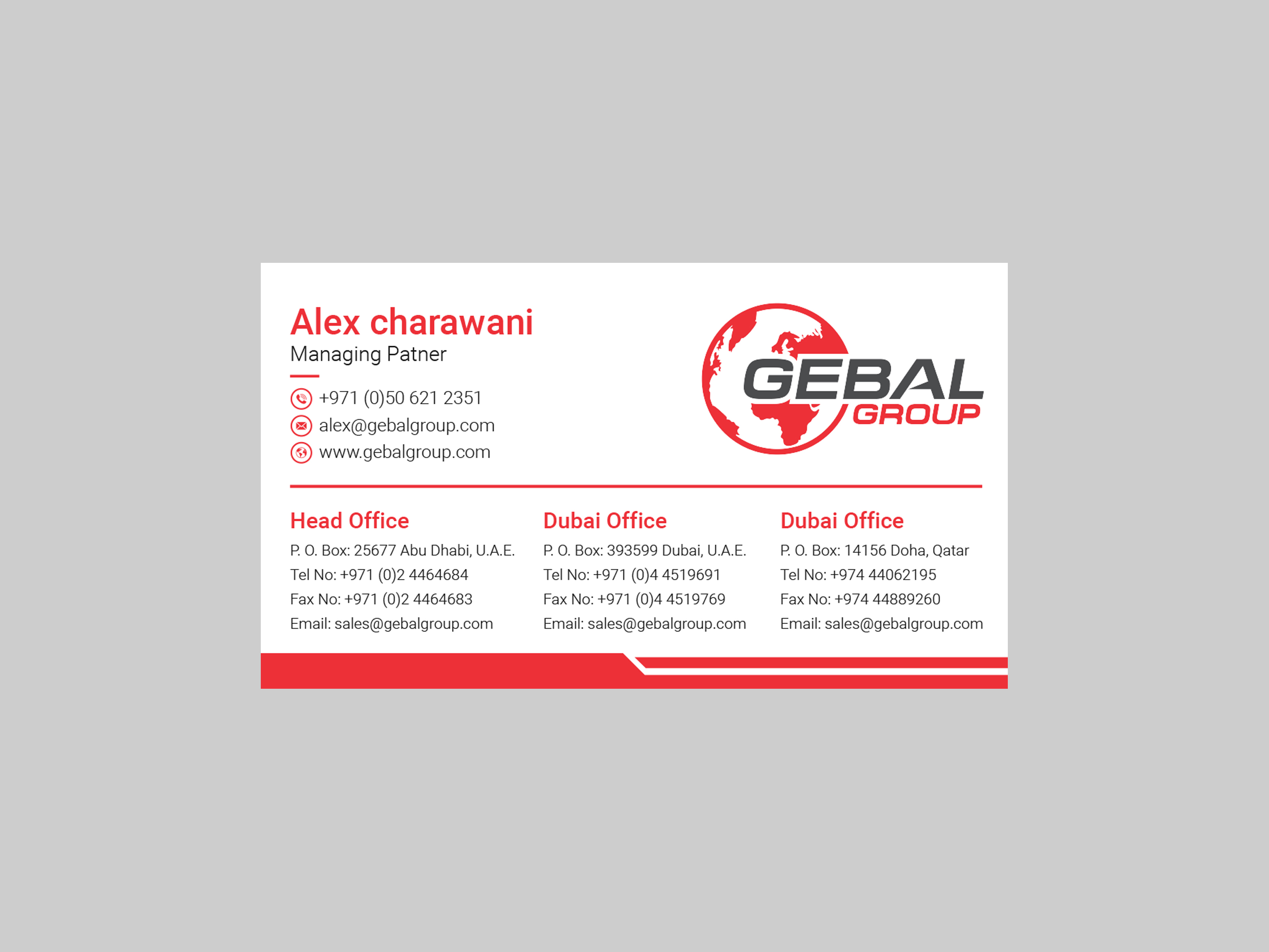 Business Card Design by Ekramul Hossen 2 for this project | Design #21789353