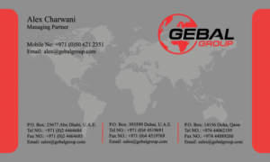 Business Card Design by George 25