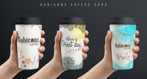 RUBICONS COFFEE CUPS | Grafik-Design von ARTOGRAPHY