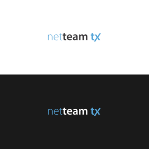 Either - netteam or netteam tx = nothing more needed. | Logo Design by Paperfox Designs