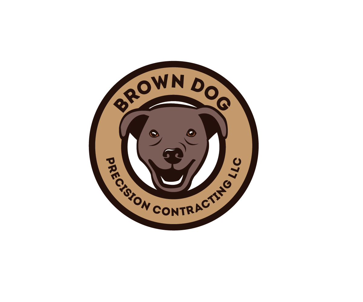 Design de Logo par renderman pour Brown Dog Precision Contracting LLC | Design #21767396