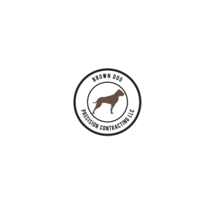 Logo Design by P R O  D E S I G N for Brown Dog Precision Contracting LLC | Design: #21765060