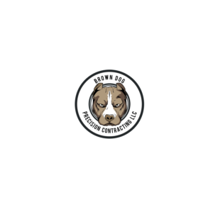 Logo Design by P R O  D E S I G N for Brown Dog Precision Contracting LLC | Design: #21765061