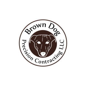 Logo Design by **INCREDIBLEDESIGNERS** for Brown Dog Precision Contracting LLC | Design: #21764696