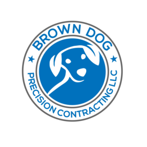 Logo Design by JAFRIN for Brown Dog Precision Contracting LLC | Design: #21761606