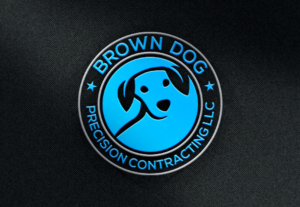 Logo Design by JAFRIN for Brown Dog Precision Contracting LLC | Design: #21761608