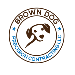 Logo Design by JAFRIN for Brown Dog Precision Contracting LLC | Design: #21765545