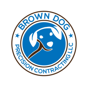 Logo Design by JAFRIN for Brown Dog Precision Contracting LLC | Design: #21765547