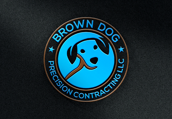 Logo Design by JAFRIN for Brown Dog Precision Contracting LLC | Design #21765549