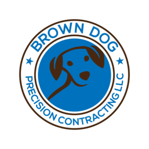 Logo Design by JAFRIN for Brown Dog Precision Contracting LLC | Design: #21765553