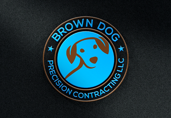 Logo Design by JAFRIN for Brown Dog Precision Contracting LLC | Design: #21765555