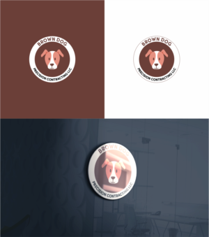 Logo Design by creativechauhan1989 for Brown Dog Precision Contracting LLC | Design: #21760898