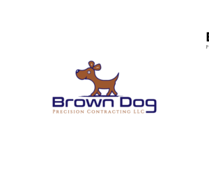 Logo Design by CareDesign for Brown Dog Precision Contracting LLC | Design: #21762961