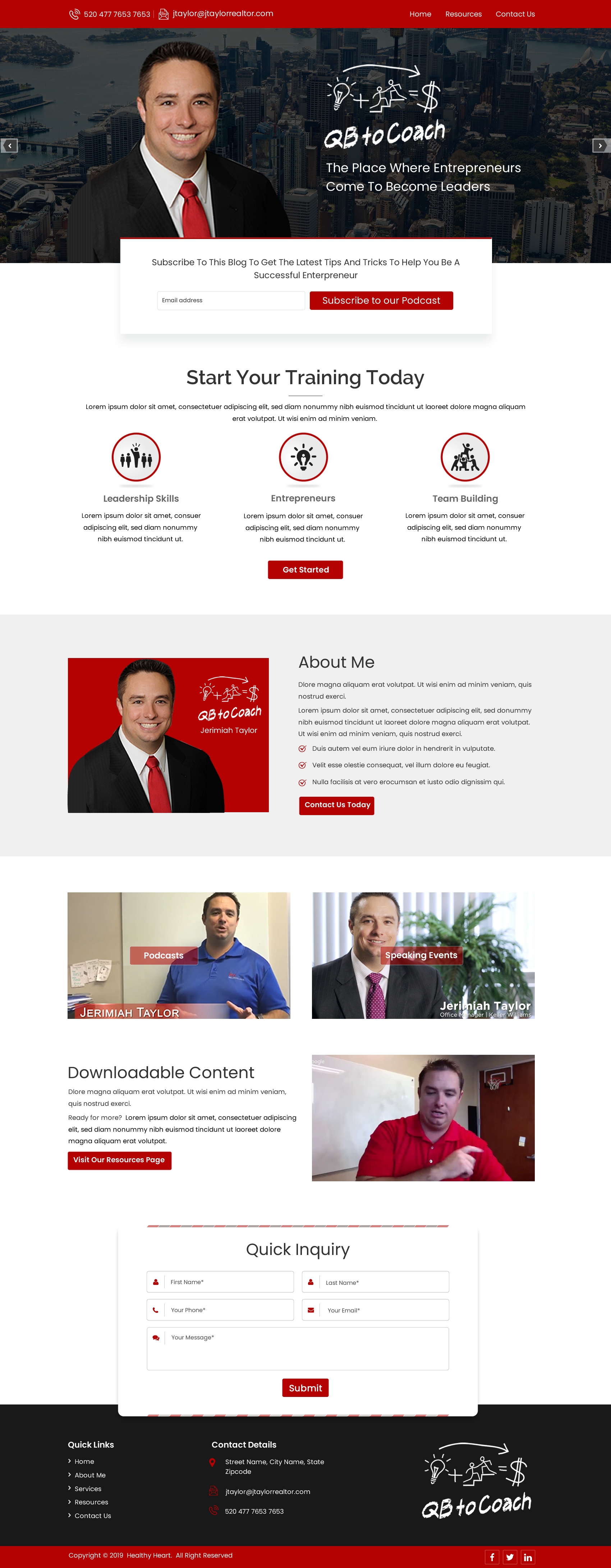 Web Design by HarmiDesigning for this project | Design #21783069