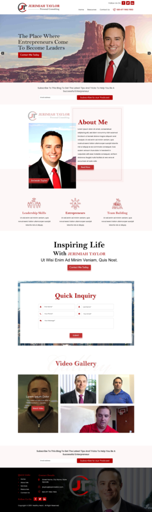 Web Design by harmi_199 for this project | Design: #21789723