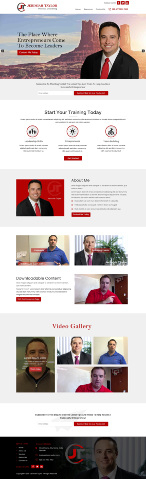 Web Design by harmi_199 for this project | Design: #21809953