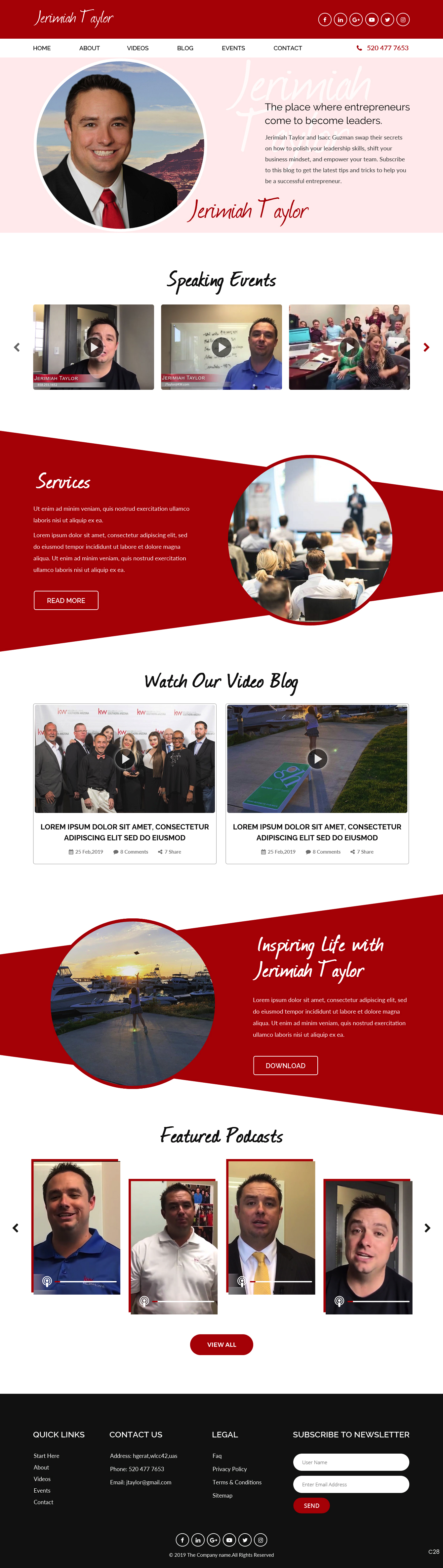 Web Design by pb for this project | Design #21765452