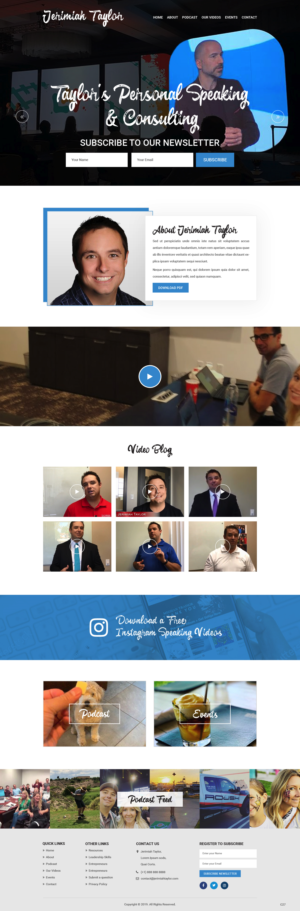 Web Design by pb for this project | Design: #21765453