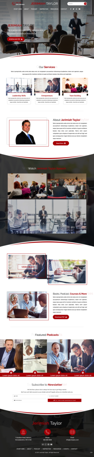 Web Design by pb for this project | Design: #21765454