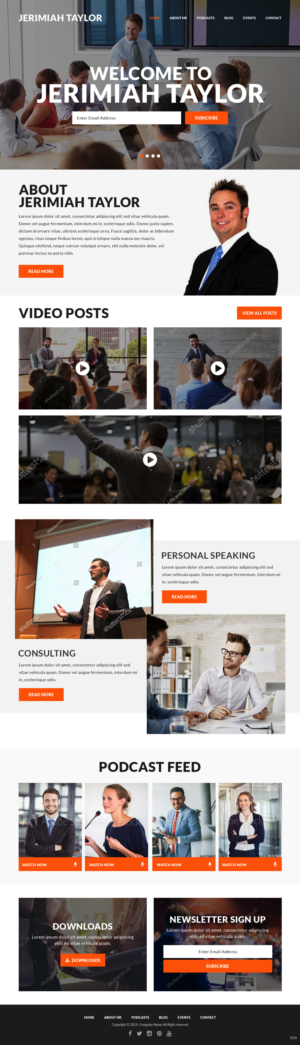 Web Design by pb for this project | Design: #21765458