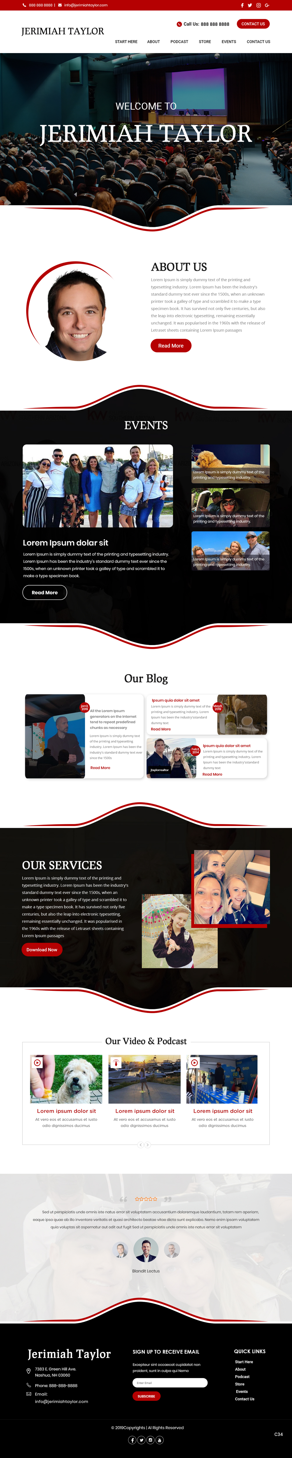 Web Design by pb for this project | Design #21765460