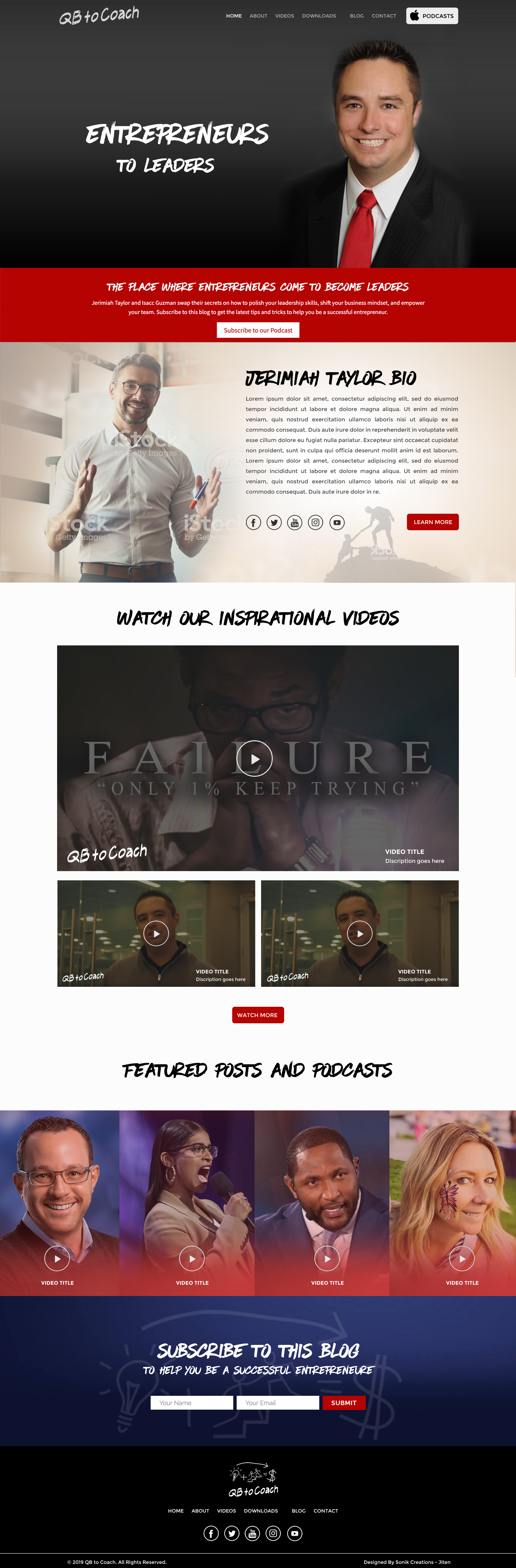 Web Design by J. Chaturvedi for this project | Design #21834116