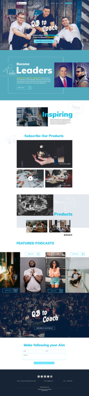 Web Design by AbhishekRoyBunty for this project | Design: #21818026