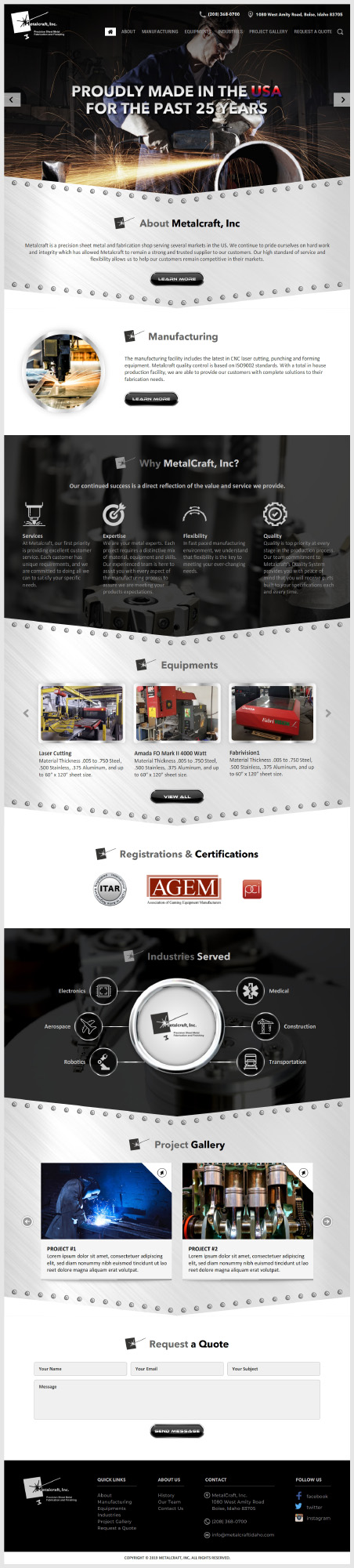 Web Design by -Marc- for Amy Boyack | Design #21797929