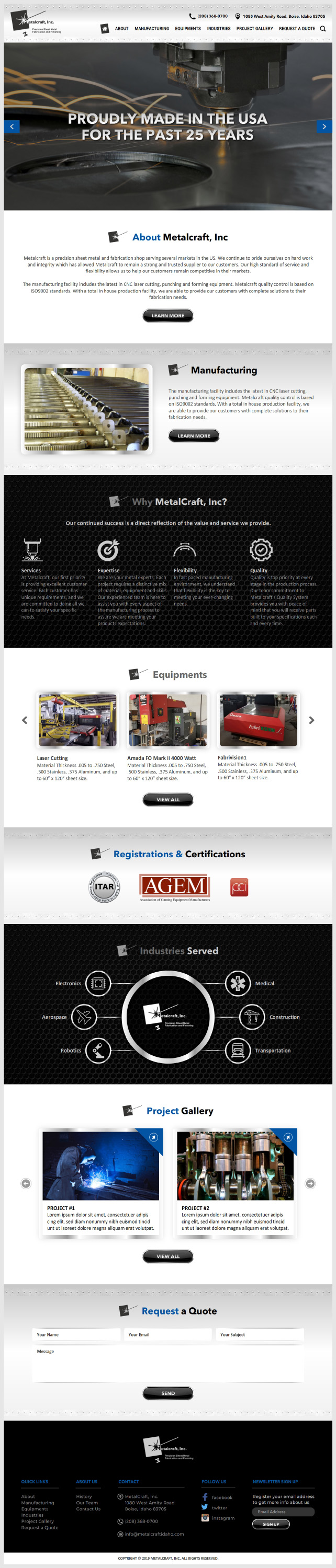 Web Design by -Marc- for Amy Boyack | Design #21800287