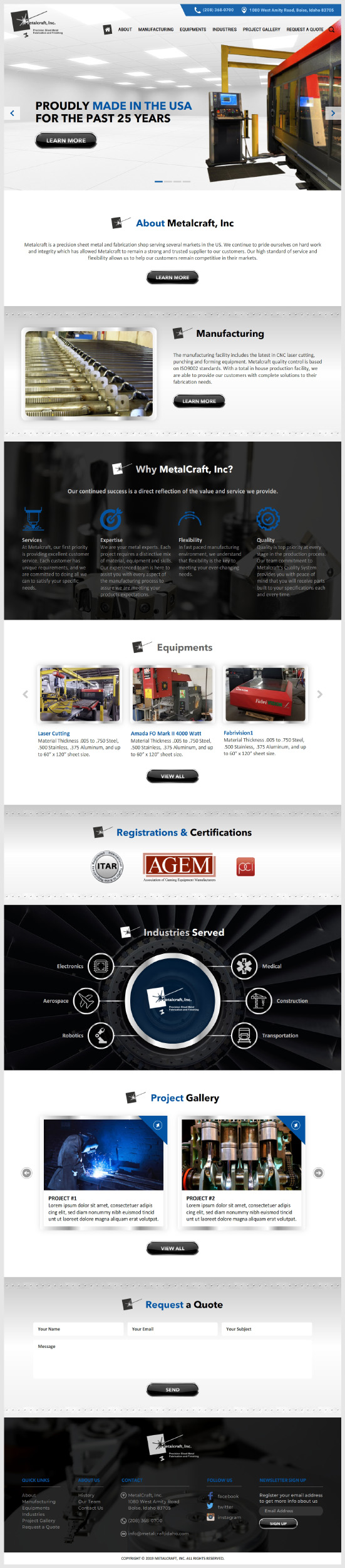 Web Design by -Marc- for Amy Boyack | Design #21800288