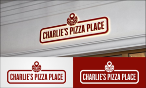 Charlie's Pizza Place | Logo Design by Rajiv Kumar